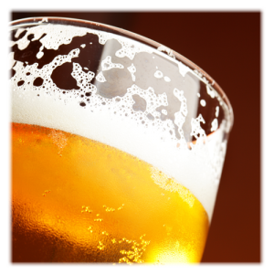 close up of beer